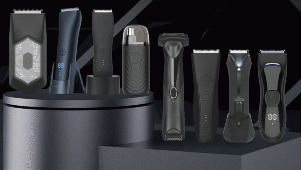 Body hair trimmer body groomers