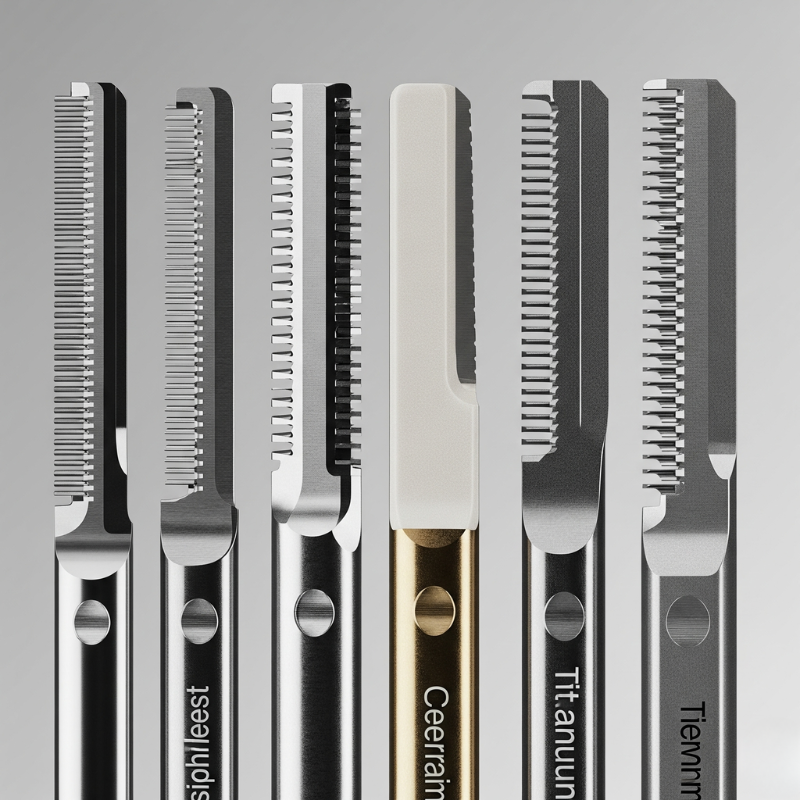 Body trimmer blade types