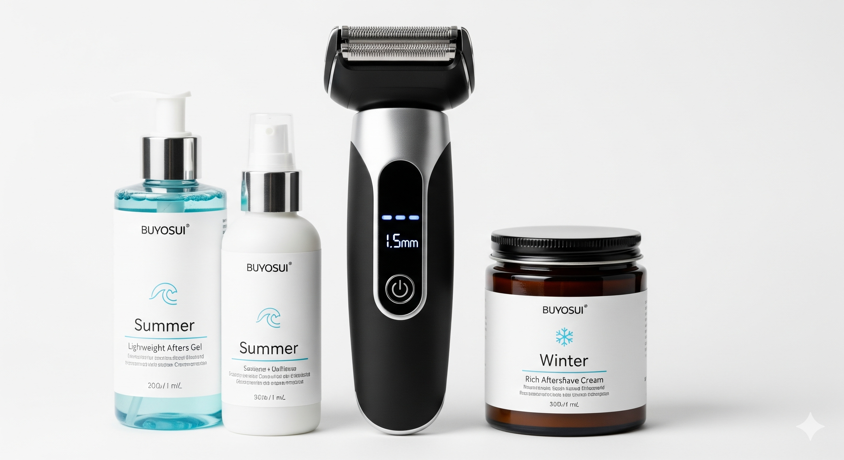 shaving dry skin