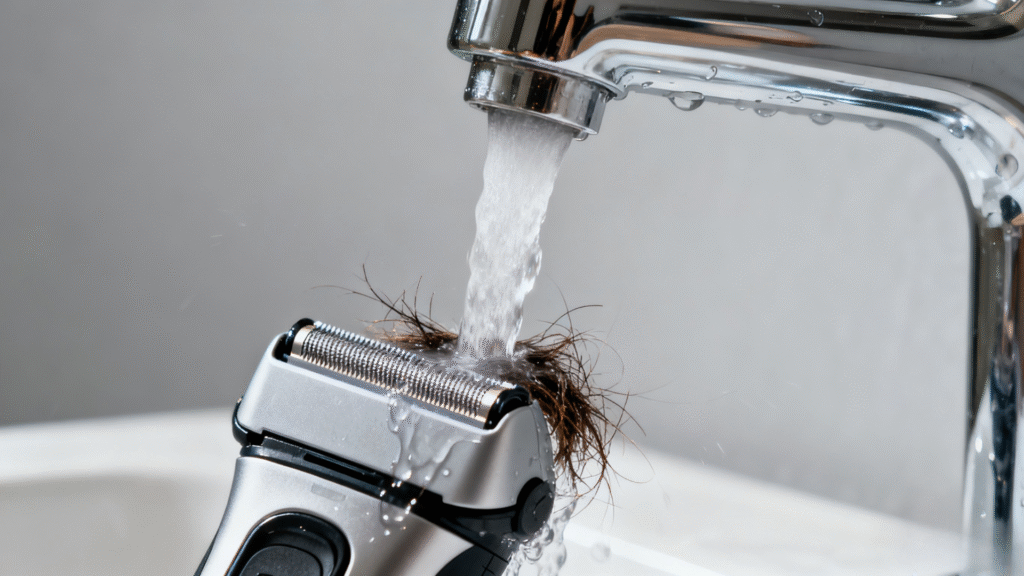 how to use a body groomer