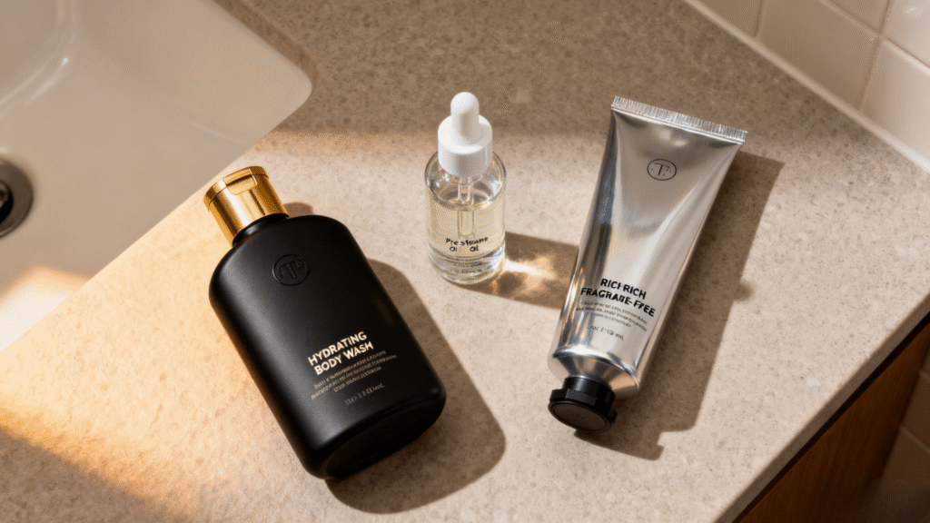 Shaving in the Winter