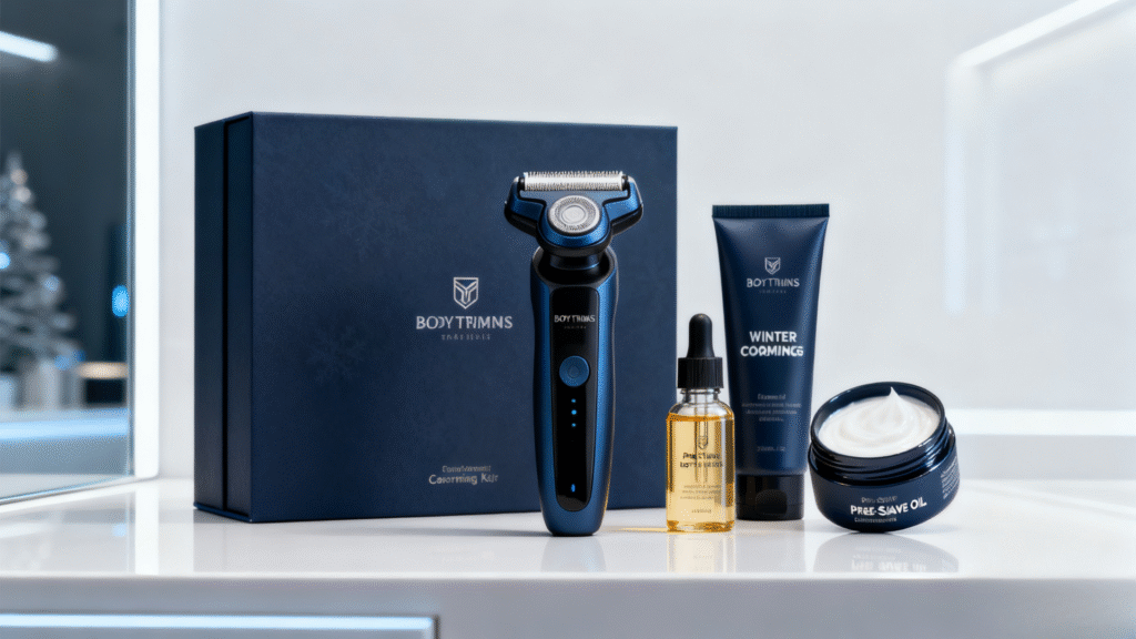 Shaving in the Winter