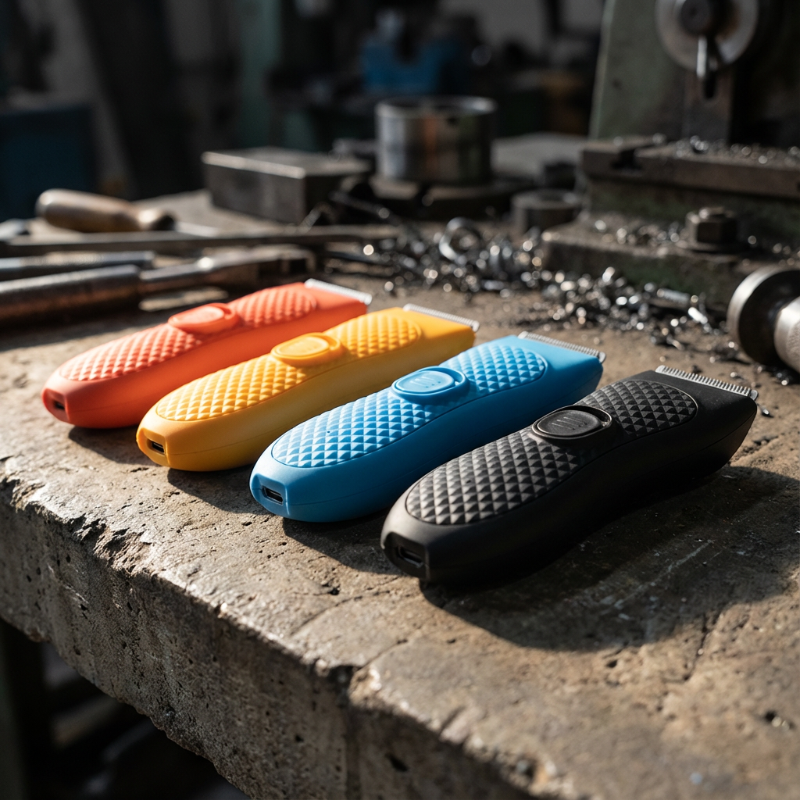 Electric body hair trimmer