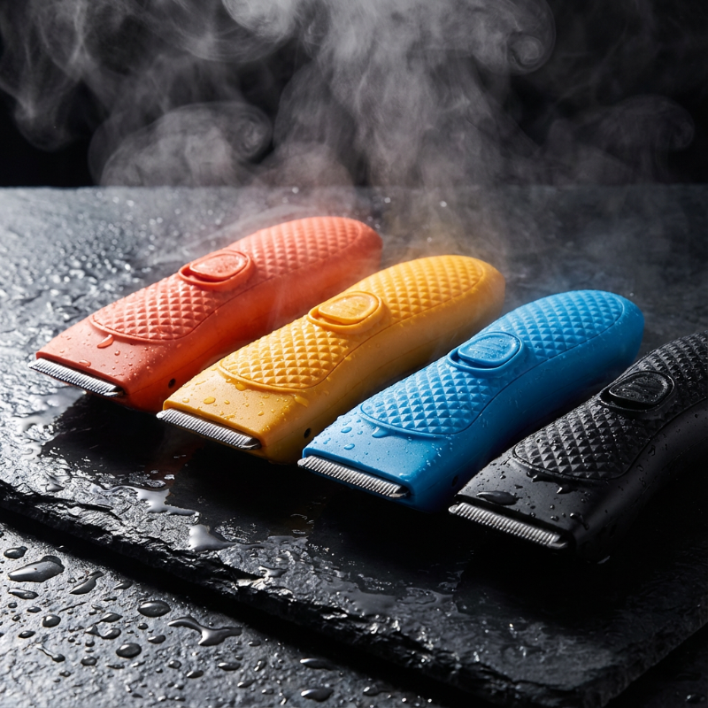 Electric body hair trimmer