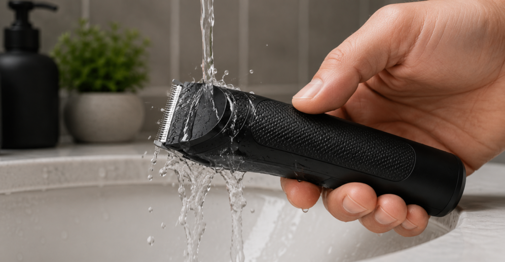 body trimmer pulling hair
