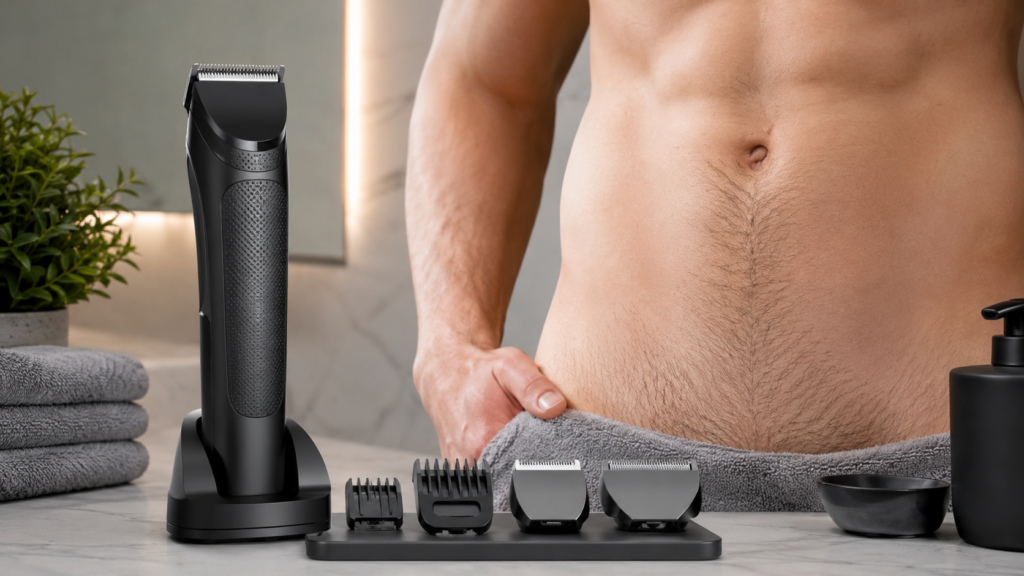 body trimmer pulling hair